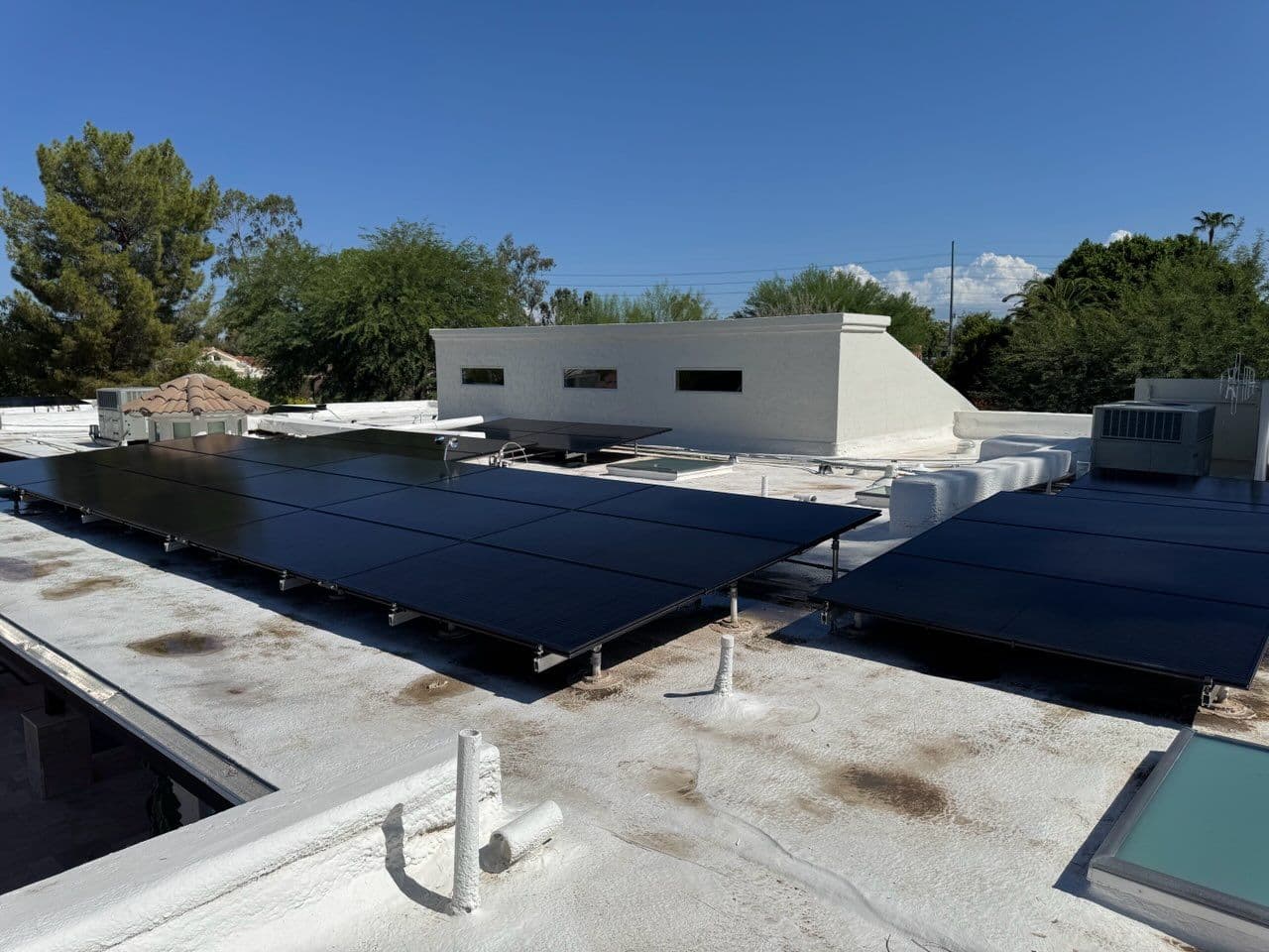 Gallery photos for Solar Panel Overspray Removal in Scottsdale: Image #3