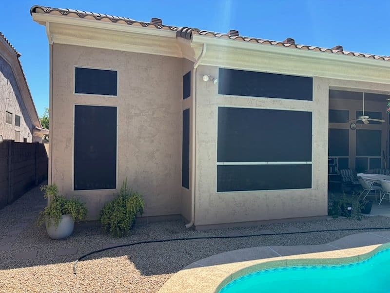 Gallery photos for Scottsdale AZ Sunscreen Upgrade and Installation: Image #1